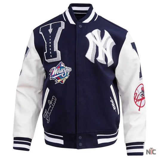 New York Yankees Mashup Varsity Jacket