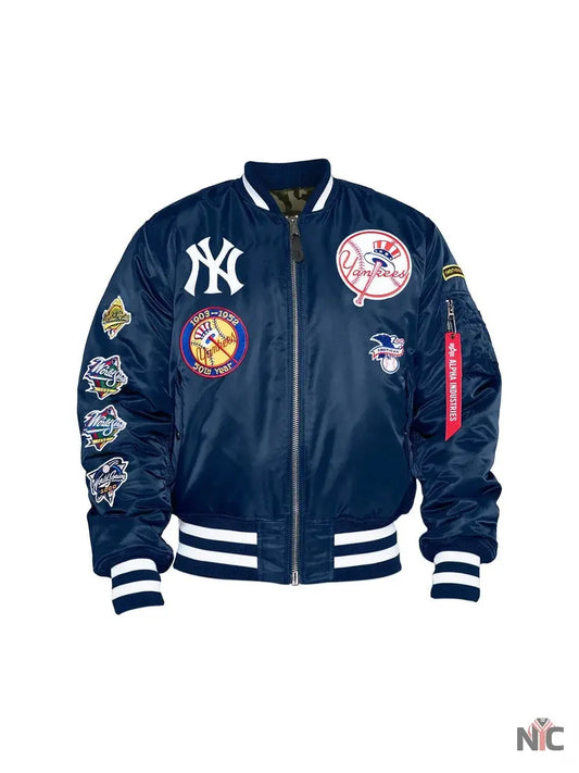 New York Yankees X Alpha X New Era MA-1 Bomber Jacket