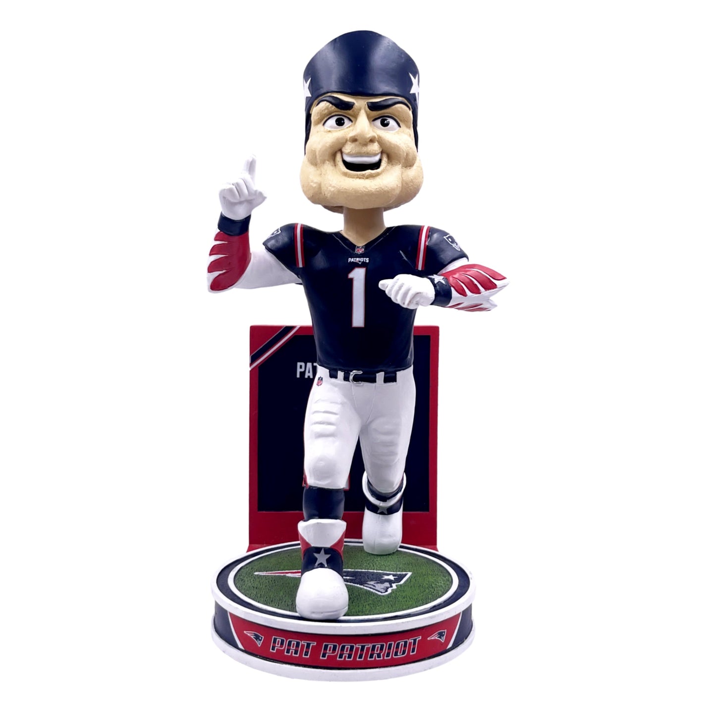 New England Patriots Hero Series Mascot Bobblehead