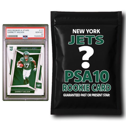 New York Jets PSA 10 Graded Rookie Card Mystery Pack
