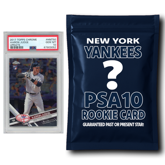 New York Yankees PSA 10 Graded Rookie Card Mystery Pack