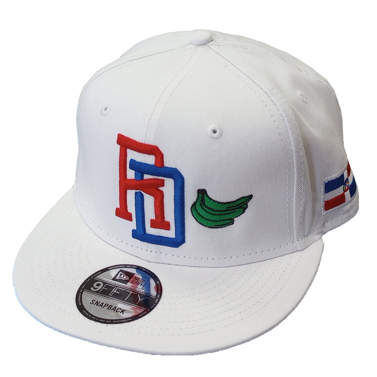 New Era SnapBack White Cap - RD Platano Power