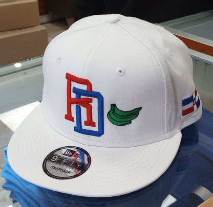 New Era SnapBack White Cap - RD Platano Power