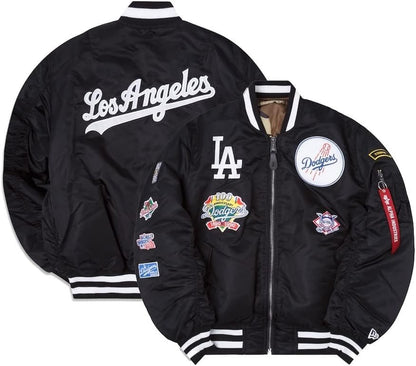 New Era x Alpha Industries Compatible With Dodgers Bomber Jacket