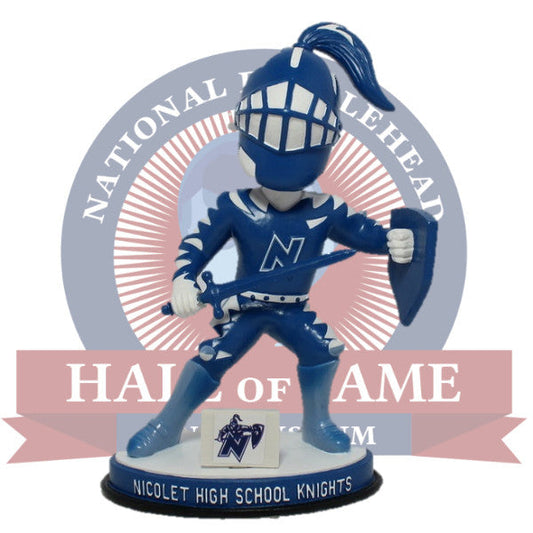 Nicolet High School Knights Mascot Bobblehead