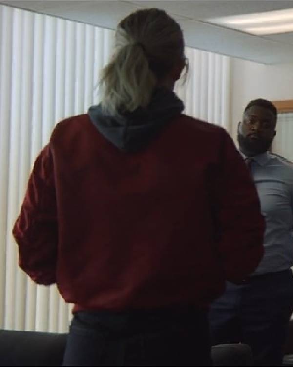 Night Always Comes Vanessa Kirby Bomber Jacket