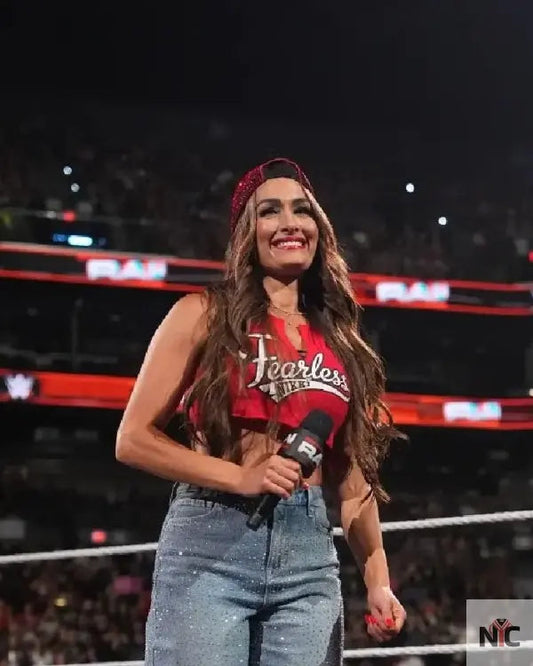 Nikki Bella Monday Night RAW Fearless Nikki Red Top