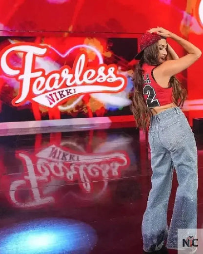 Nikki Bella Monday Night RAW Fearless Nikki Red Top
