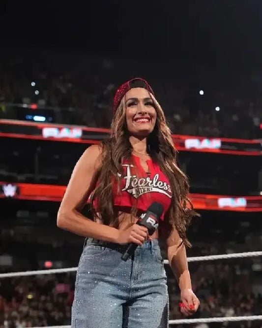 Nikki Bella Monday Night RAW Fearless Nikki Red Top