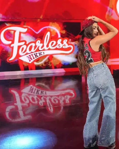 Nikki Bella Monday Night RAW Fearless Nikki Red Top