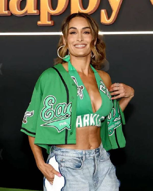 Nikki Garcia Netflix’s Happy Gilmore 2 Green Jersey