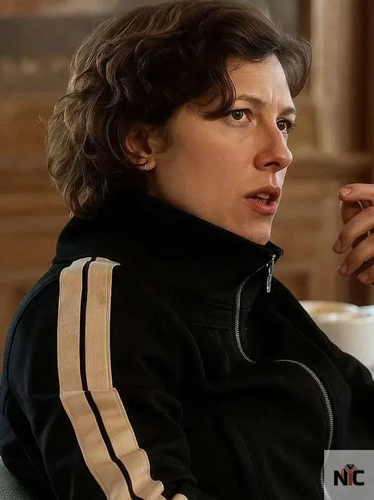Nine Perfect Strangers S02 Tina Black Track Jacket