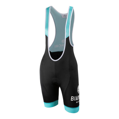 Bianchi Milano Nocito Women's Bib Shorts (Black / Celeste) XS-XL