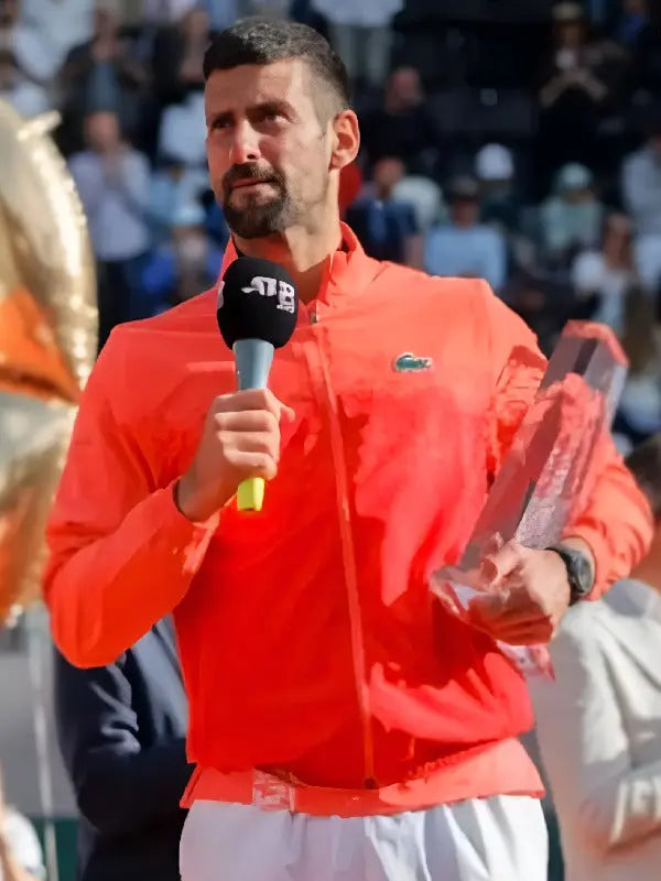 Novak Djokovic Tennis ATP Tournament Jacket
