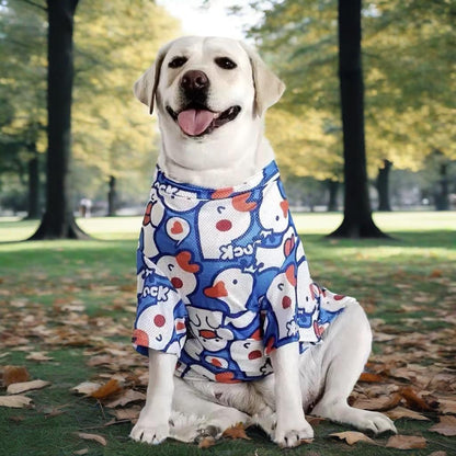 UV-resistant sun protection T-shirt For Large Dog