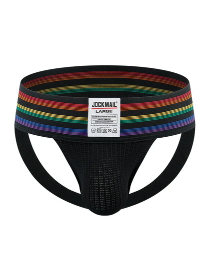 Jockmail Men's Jockstrap Wide-Waist Brim