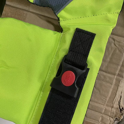 Dog Life Jacket with Rescue Handle & Reflective Strips