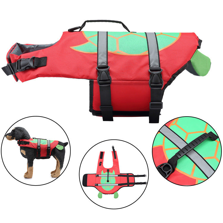 Adjustable Dog Life Jacket Swim Vest
