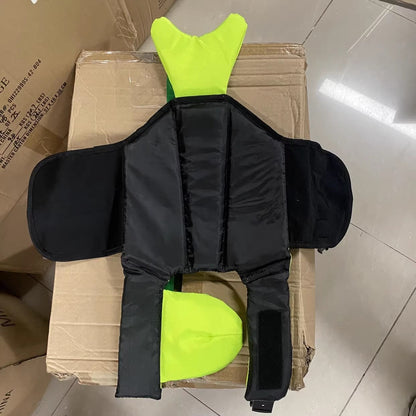 Dog Life Jacket with Rescue Handle & Reflective Strips