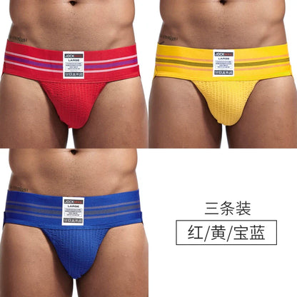 Jockmail Men's Cotton Breathable Jockstrap