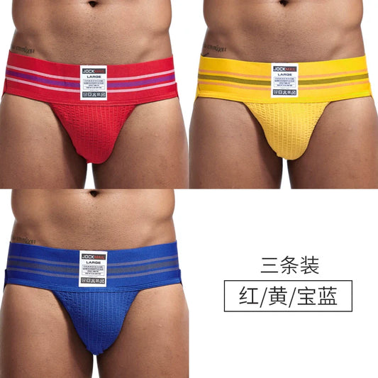 Jockmail Men's Cotton Breathable Jockstrap