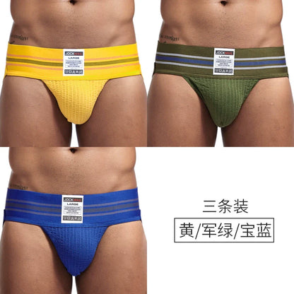 Jockmail Men's Cotton Breathable Jockstrap
