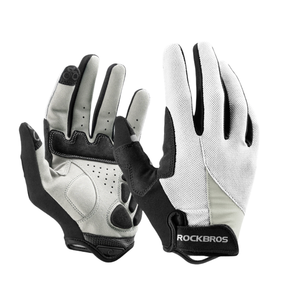 ROCKBROS Cycling Gloves for Men Women Breathable Gel Pad Road Mountain Bike Gloves