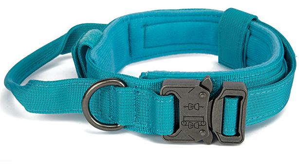 Dog collar+leash set Military-Style Tactical Nylon Collar for Large dogs