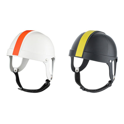 Black or White Pet Bike Helmet