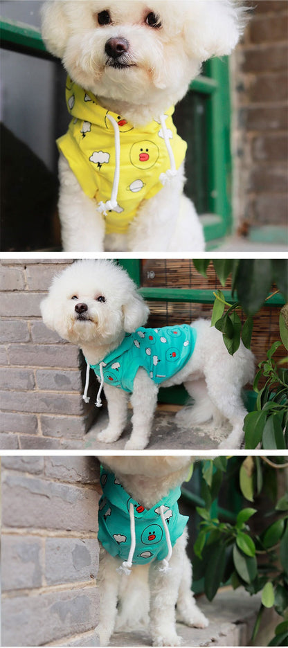 Cartoon Dog Hoodie + Bright Colors & Soft Fit