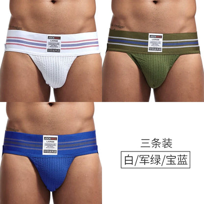 Jockmail Men's Cotton Breathable Jockstrap