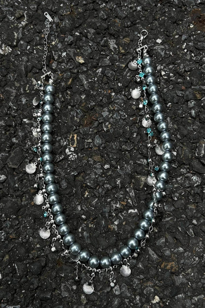 Ocean Wave Pendant Necklace