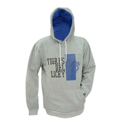 OFFICIAL - Arrieta Tigres del Licey Cotton Hoodie - Gray