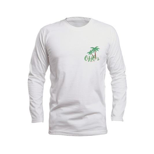 OHO's Palm Trees Long Sleeve T-Shirt