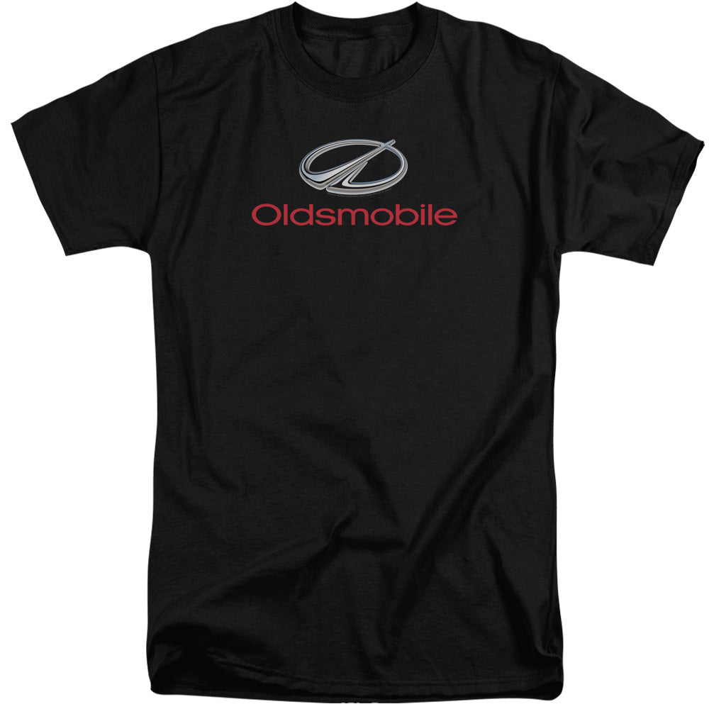 Oldsmobile Modern Logo Mens Tall T Shirt Black Officially Licensed