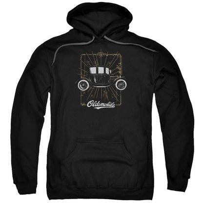 Oldsmobile 1912 Defender Mens Hoodie Black