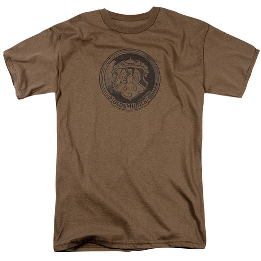 Oldsmobile 1940S Emblem Mens T Shirt Safari Green Officially Licensed