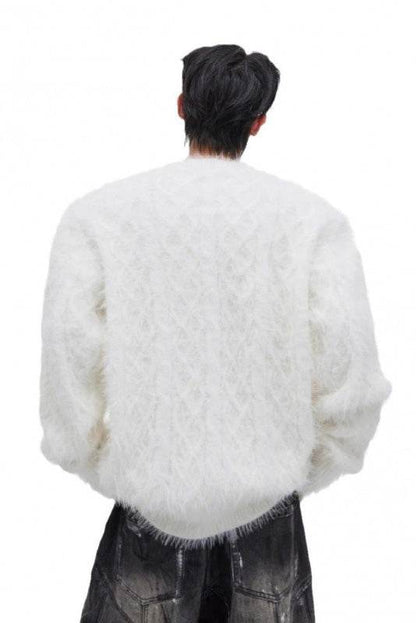 Oversized Solid Color Sweater – Cozy & Relaxed Knit Top