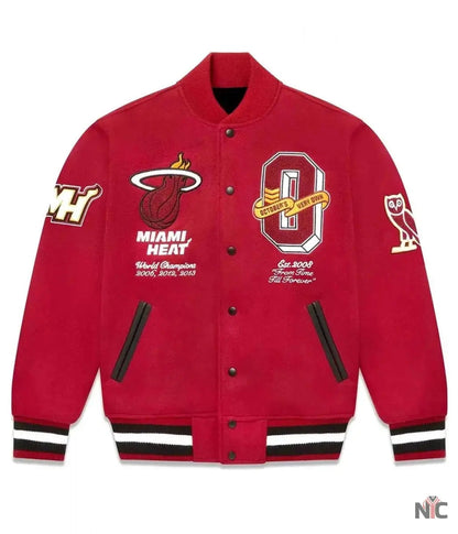 OVO Miami Heat Varsity Jacket