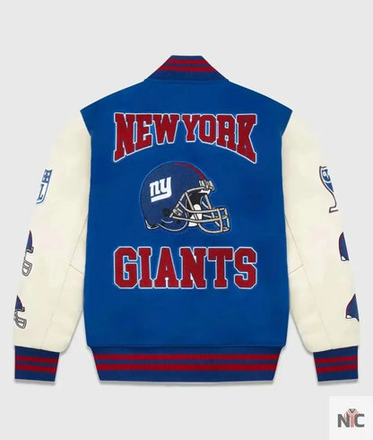 OVO New York Giants Varsity Jacket
