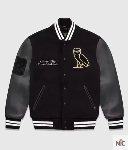 OVO Same City Same Friends Varsity Jacket