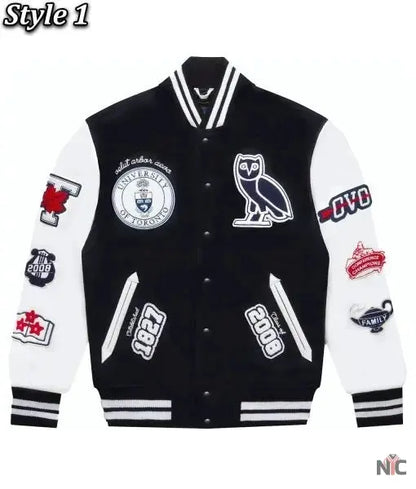 OVO University of Toronto Varsity Jacket