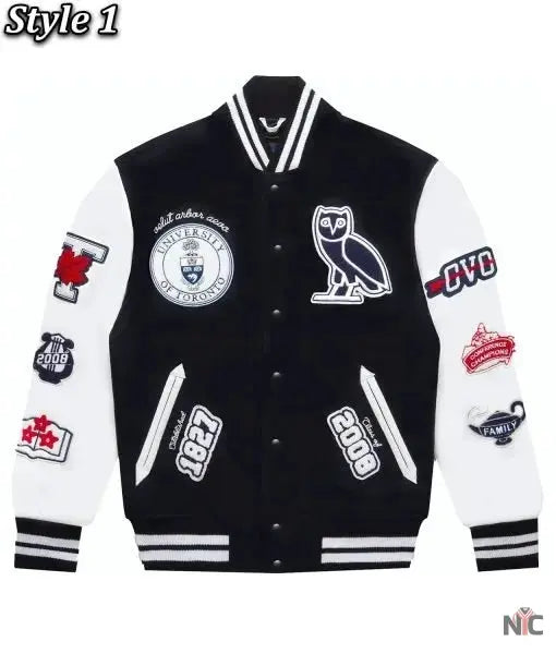 OVO University of Toronto Varsity Jacket