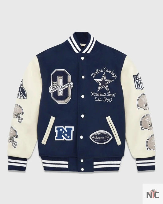 OVO X NFL Dallas Cowboys Varsity Jacket