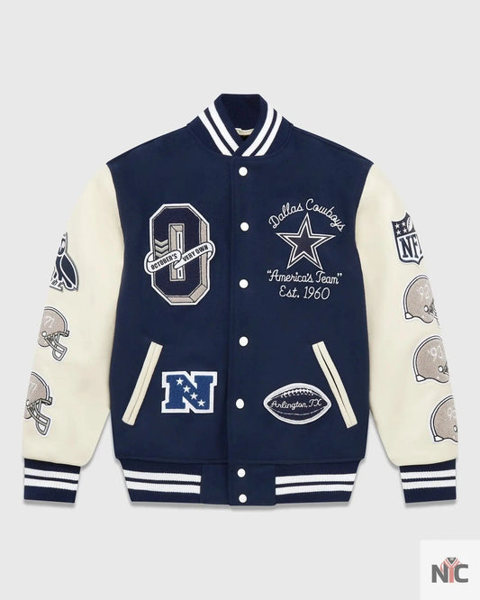 OVO X NFL Dallas Cowboys Varsity Jacket