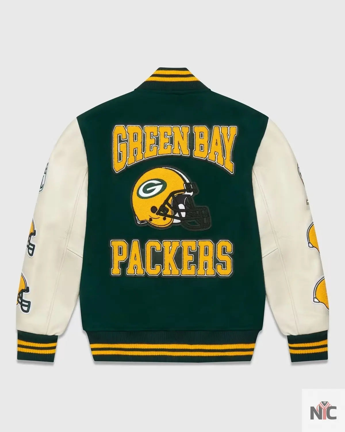OVO X NFL Green Bay Packers Varsity Jacket