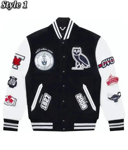 OVO University of Toronto Varsity Jacket