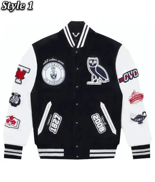 OVO University of Toronto Varsity Jacket