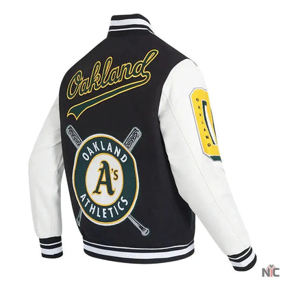 Oakland Athletics Mashup Varsity Jacket