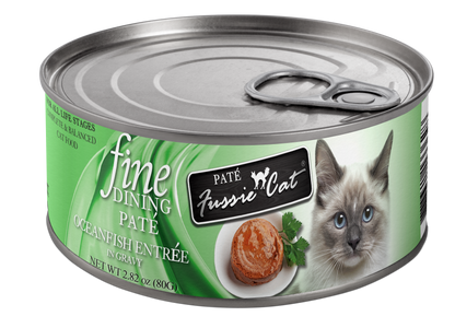 Fussie Cat Fine Dining - Pate - Oceanfish Entree in gravy (2.82oz)